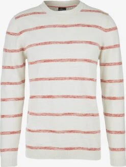 S.Oliver Crewneck Truien Trui Heren Wit