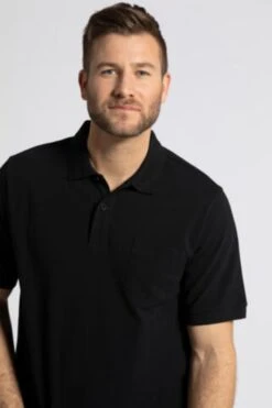 JP1880 Polos Shirt Heren Zwart -Herenkleding Winkel 7ad3f28c23697c247c9db6cd27602204