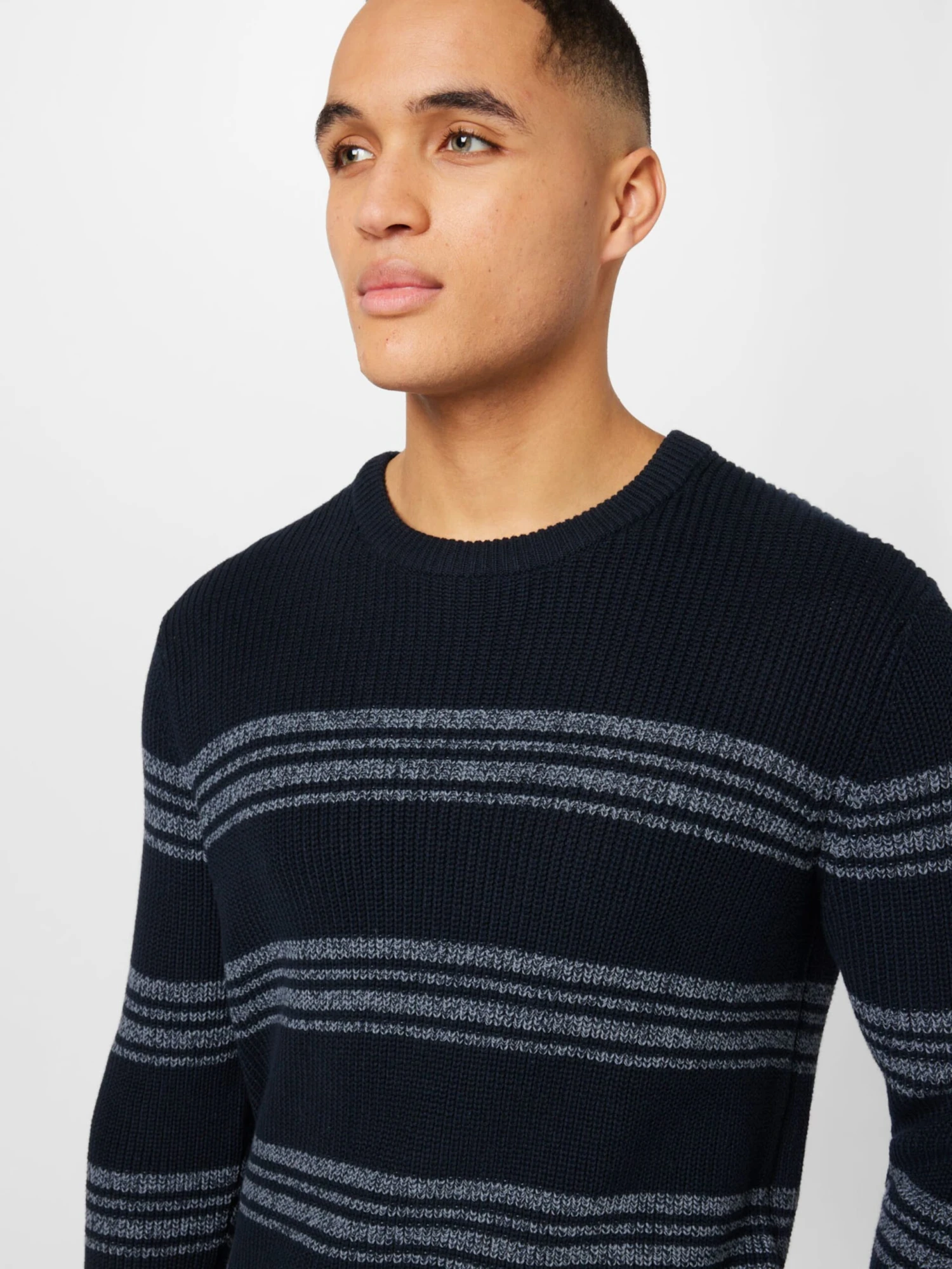 Springfield Crewneck Truien Trui Heren Navy / Duifblauw 4 Springfield Crewneck Truien Trui Heren Navy / Duifblauw - Afbeelding 2