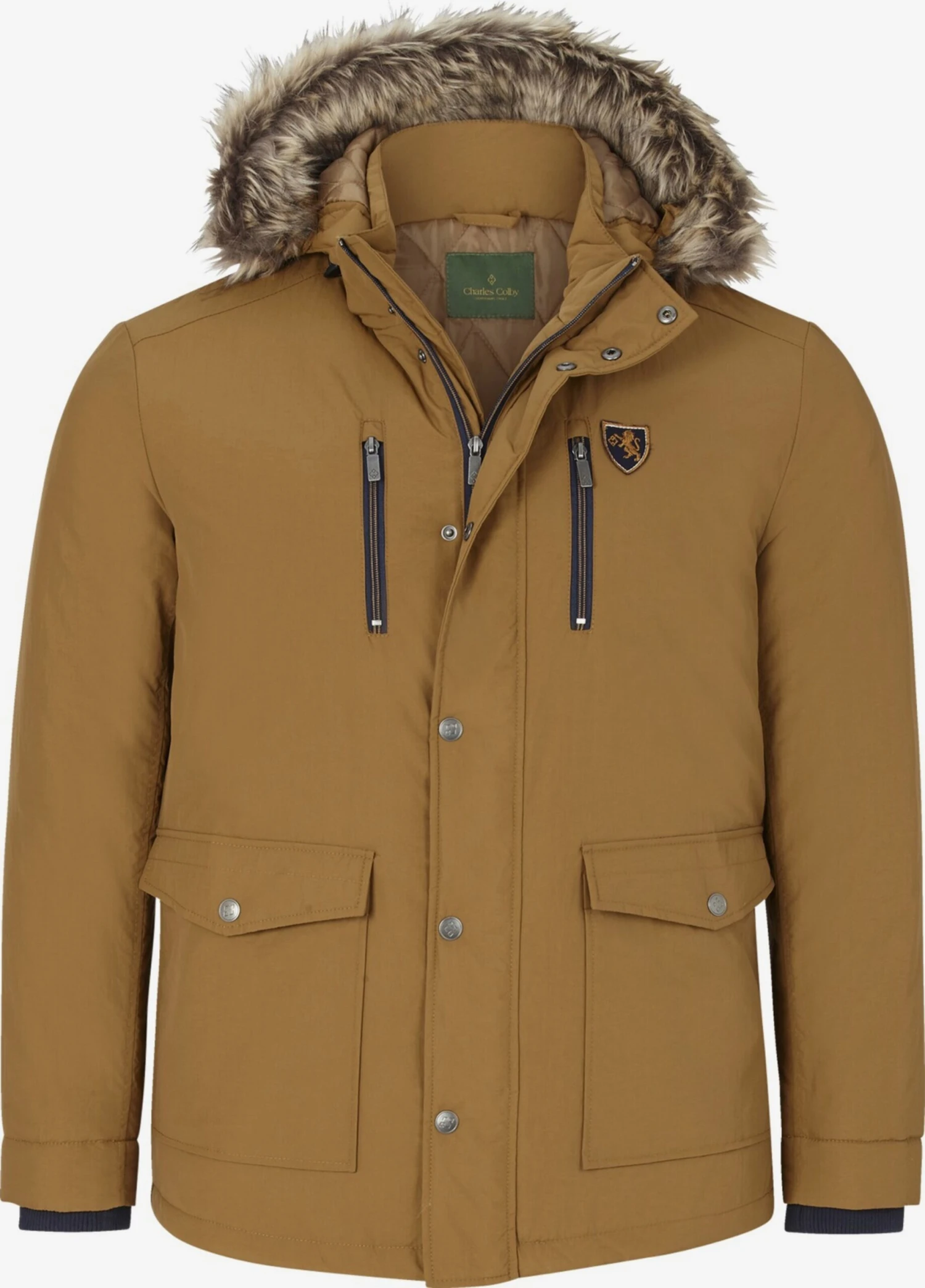 Parkas Winterparka Sir Clarence Heren Geel 3 Parkas Winterparka Sir Clarence Heren Geel