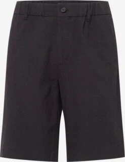 NN07 Chino Shorts Regular Chino Theodor Heren Zwart