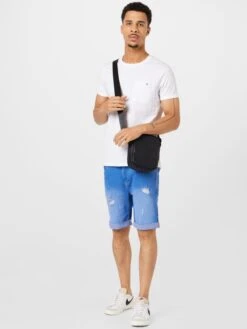 Denim Project Denim Shorts Regular Jeans Mr Orange Heren Blauw -Herenkleding Winkel 7d22642d9761f20cb72f494b4ad2d966