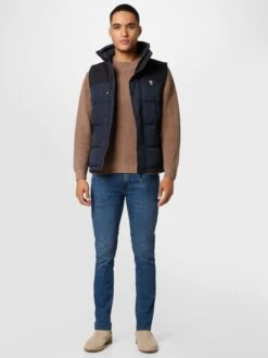 Garcia Bodywarmers Bodywarmer Heren Navy / Nachtblauw 11 Garcia Bodywarmers Bodywarmer Heren Navy / Nachtblauw -Herenkleding Winkel 7efb2366d926f7492de9e182ddb39f29