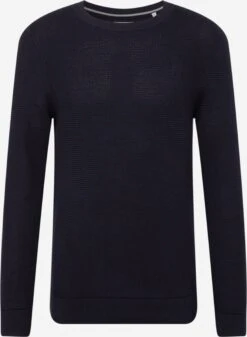 S.Oliver Crewneck Truien Trui Heren Navy