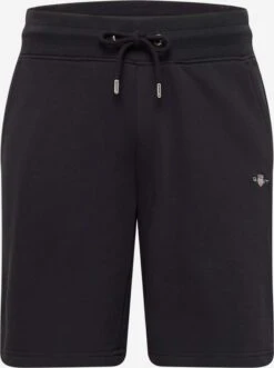 Gant Sweat Shorts Regular Broek Heren Zwart
