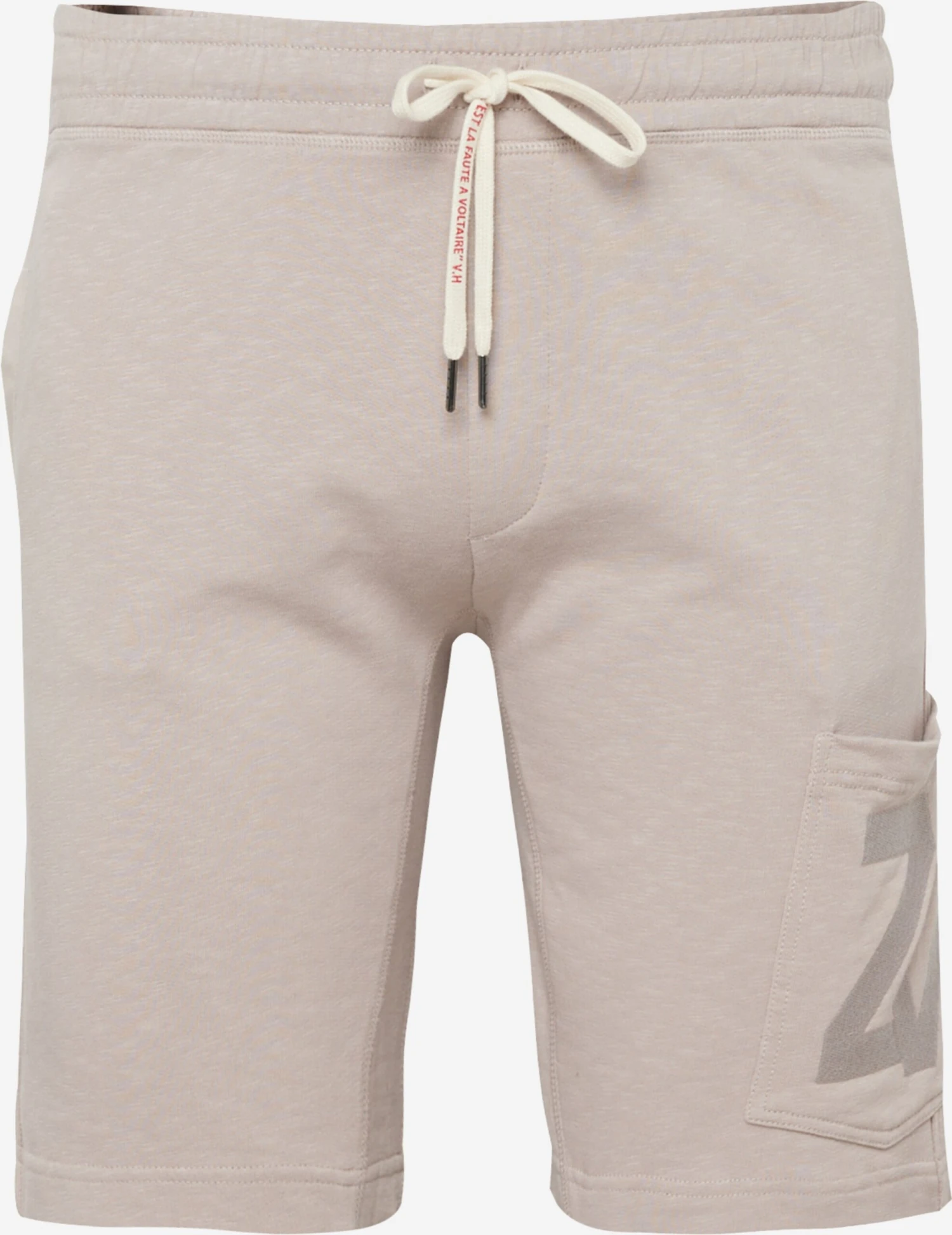Zadig & Voltaire Sweat Shorts Regular Broek PARKER Heren Crème / Donkerbeige 3 Zadig & Voltaire Sweat Shorts Regular Broek PARKER Heren Crème / Donkerbeige