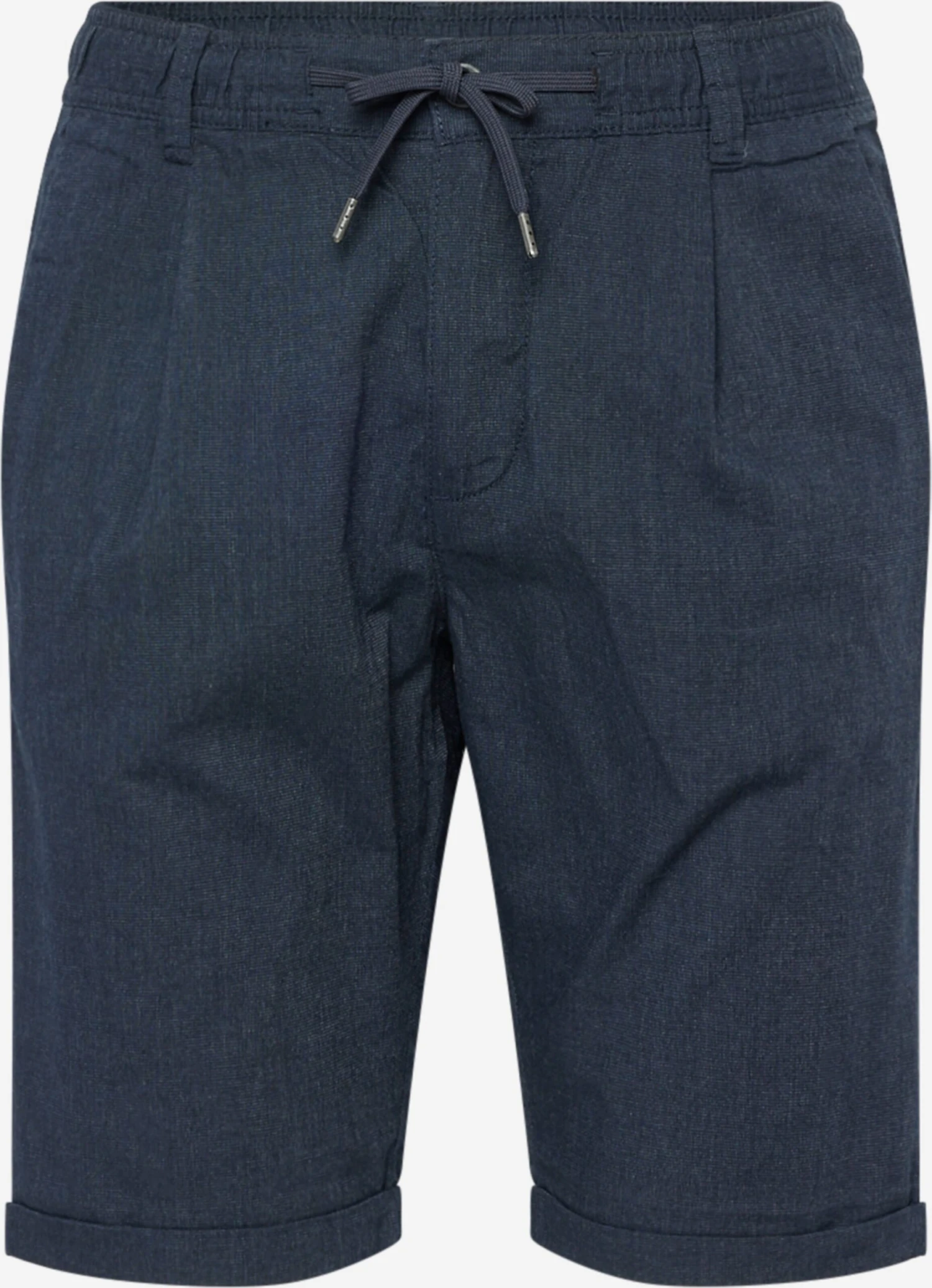 Lindbergh Chino Shorts Regular Bandplooibroek Heren Navy 3 Lindbergh Chino Shorts Regular Bandplooibroek Heren Navy