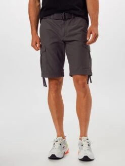 Jack & Jones Cargo Shorts Regular Cargobroek CHARLIE Heren Antraciet -Herenkleding Winkel 866a49f3d6444f35c57bf0c8c601d255