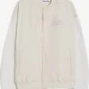 BERSHKA Spijkerjassen Tussenjas Heren Ecru