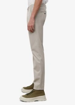 Marc O'Polo Chinos Regular Chino Stig Heren Lichtgrijs -Herenkleding Winkel 8729672c24b80cd80ee3e3e7e10ecb7a