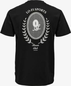 Only & Sons T-shirts Shirt FRANCIS Heren Zwart -Herenkleding Winkel 890964cc62e15573e8011114c8511357