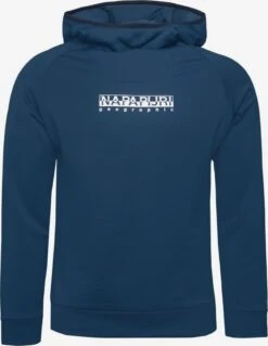 Napapijri Hoodies Trui Toli Box Hooded Heren Blauw