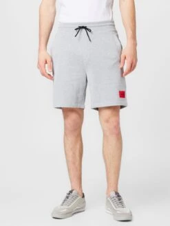 Hugo Sweat Shorts Loosefit Broek Diz Heren Grijs Gemêleerd -Herenkleding Winkel 8ac3c0292c14f552086209948801b4e6