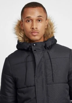 Blend Winterjassen Winterjas Tenus Heren Zwart -Herenkleding Winkel 8b666367ff277b908533bf3b53e86769