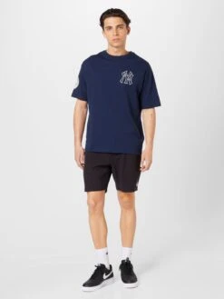 NEW ERA T-shirts Shirt Heren Donkerblauw -Herenkleding Winkel 8c40844dd9186213c9bb6730108f391e