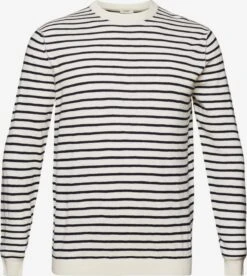 ESPRIT Crewneck Truien Trui Heren Wit
