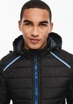 S.Oliver Tussenjassen Tussenjas Heren Zwart -Herenkleding Winkel 8cdfef932e839a6b140c3d57ad7f9db0