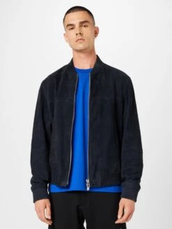 Leren Jassen Tussenjas Malbano2 Heren Marine -Herenkleding Winkel 8d4460c68ebbbbb504b503935d8ddcb6