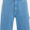 WE FASHION Denim Shorts Loosefit Jeans Heren Lichtblauw
