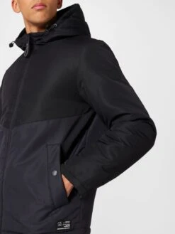 QS By S.Oliver Winterjassen Winterjas Heren Antraciet / Zwart -Herenkleding Winkel 8e759d499d517cdb256e0c94c43ee459