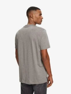 ESPRIT T-shirts Shirt Heren Grijs -Herenkleding Winkel 90a3cac8e3888627c3cf36d464c088d1
