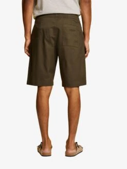 ESPRIT Shorts Regular Broek Heren Kaki -Herenkleding Winkel 9317111e040d51207ba704e4b578a375