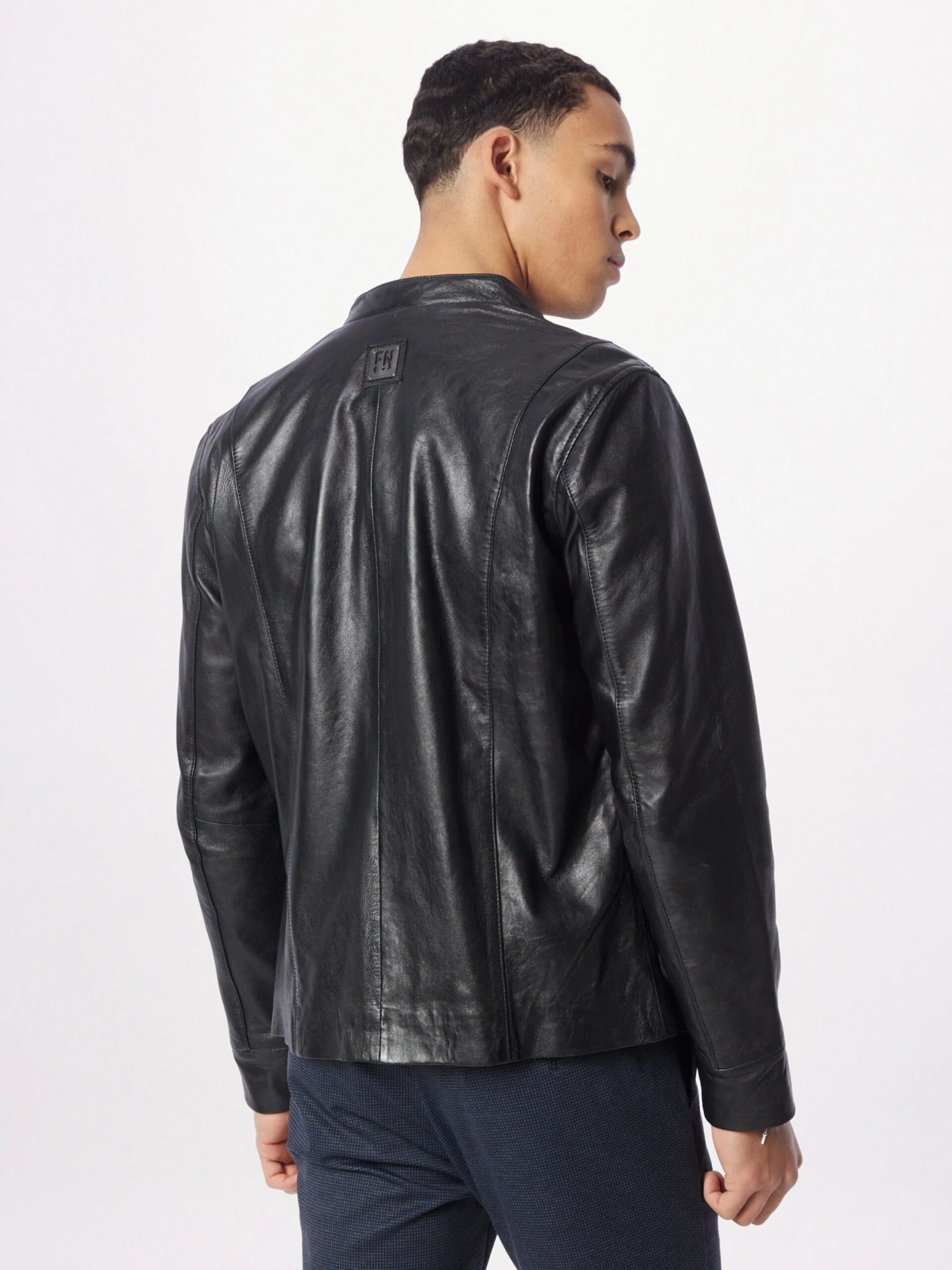 Freaky Nation Leren Jassen Tussenjas Come Closer Heren Zwart 6 Freaky Nation Leren Jassen Tussenjas Come Closer Heren Zwart - Afbeelding 4