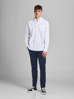 Jack & Jones Chinos Regular Chino Marco Fred Heren Navy -Herenkleding Winkel 940e5a28cb06268cf5c654ecb200c25c