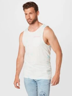 Petrol Industries Tanktops Shirt Heren Blauw -Herenkleding Winkel 9522986713c819db2cb7f5bfc3fa24d2