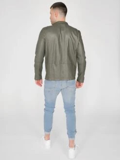 Maze Leren Jassen Tussenjas Heren Olijfgroen 17 Maze Leren Jassen Tussenjas Heren Olijfgroen -Herenkleding Winkel 963f7b6bf42efda265ff70d8cd17cd08