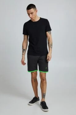 Solid Sweat Shorts Regular Broek Benjamin Heren Antraciet -Herenkleding Winkel 97fa3a3e1219777828690267305cb0d1