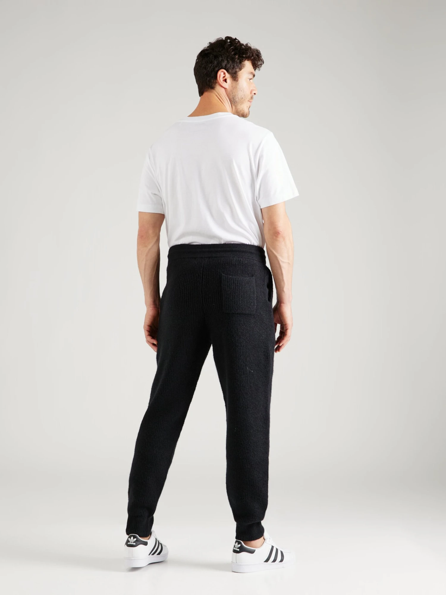 Pantalons Tapered Broek Taylan Heren Zwart 6 Pantalons Tapered Broek Taylan Heren Zwart - Afbeelding 4