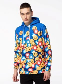 Mr GUGU & MISS GO Crewneck Truien Trui React Heren Blauw -Herenkleding Winkel 9b947dbff579ebc79ca0f092cf0aded0