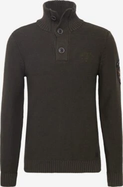 Petrol Industries Coltruien Trui Heren Kaki