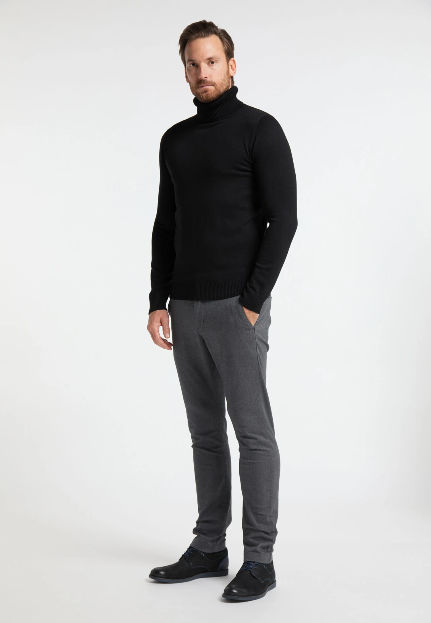 Coltruien Trui Heren Zwart 6 Coltruien Trui Heren Zwart - Afbeelding 4