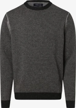 Crewneck Truien Trui Heren Grijs / Antraciet