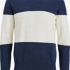Jack & Jones Crewneck Truien Trui Heren Navy -Herenkleding Winkel a1f8a79fda1155041624a5e0c7e12412