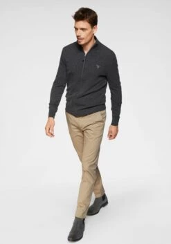 Gant Vesten Gebreid Vest Heren Antraciet -Herenkleding Winkel a2a5f32dc65bafcd9c41e1227595bd21