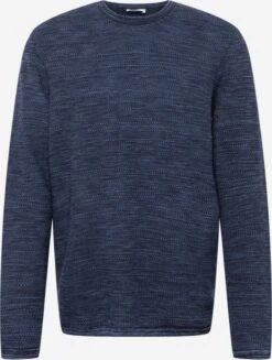 Armedangels Crewneck Truien Trui TOLA Heren Donkerblauw / Blauw Gemêleerd