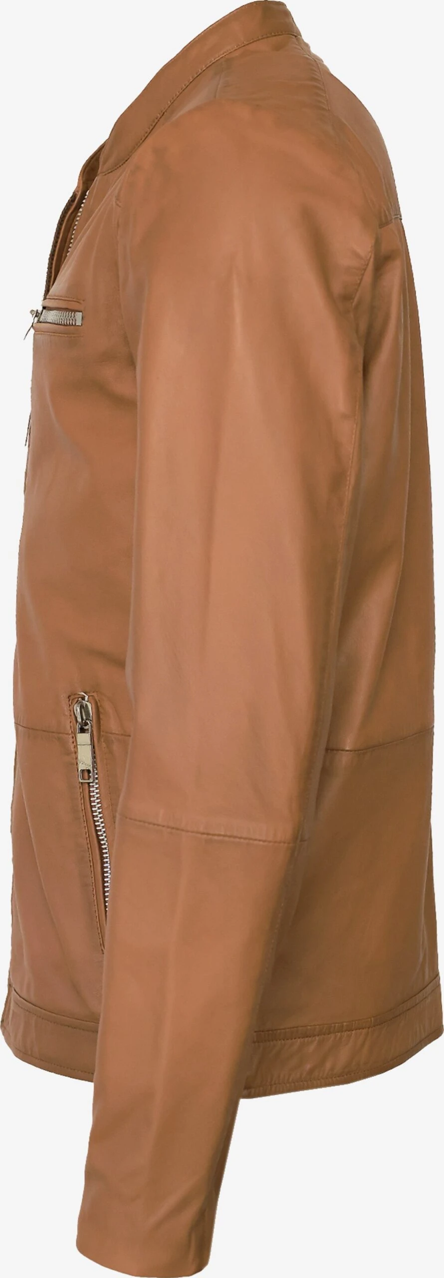 Maze Leren Jassen Tussenjas Heren Cognac 4 Maze Leren Jassen Tussenjas Heren Cognac - Afbeelding 2