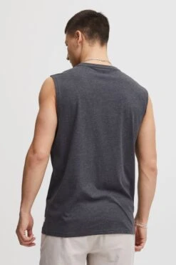 Solid Tanktops Shirt Heren Grijs -Herenkleding Winkel a6475c3a59969aafa4ef34d68e69c255