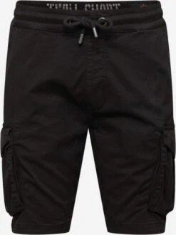 Alpha Industries Cargo Shorts Regular Cargobroek Heren Zwart