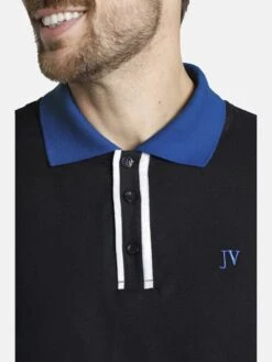 Polos Shirt Isfried Heren Zwart -Herenkleding Winkel a9425925bd772a4e4dfbc4f88befd305