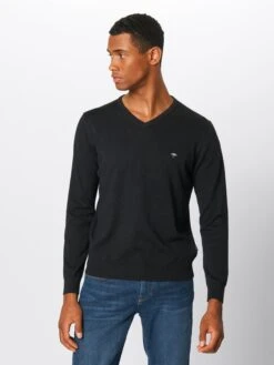 FYNCH-HATTON V-hals Truien Trui Heren Antraciet -Herenkleding Winkel ab01c89563ce03ca110f140c06af5199