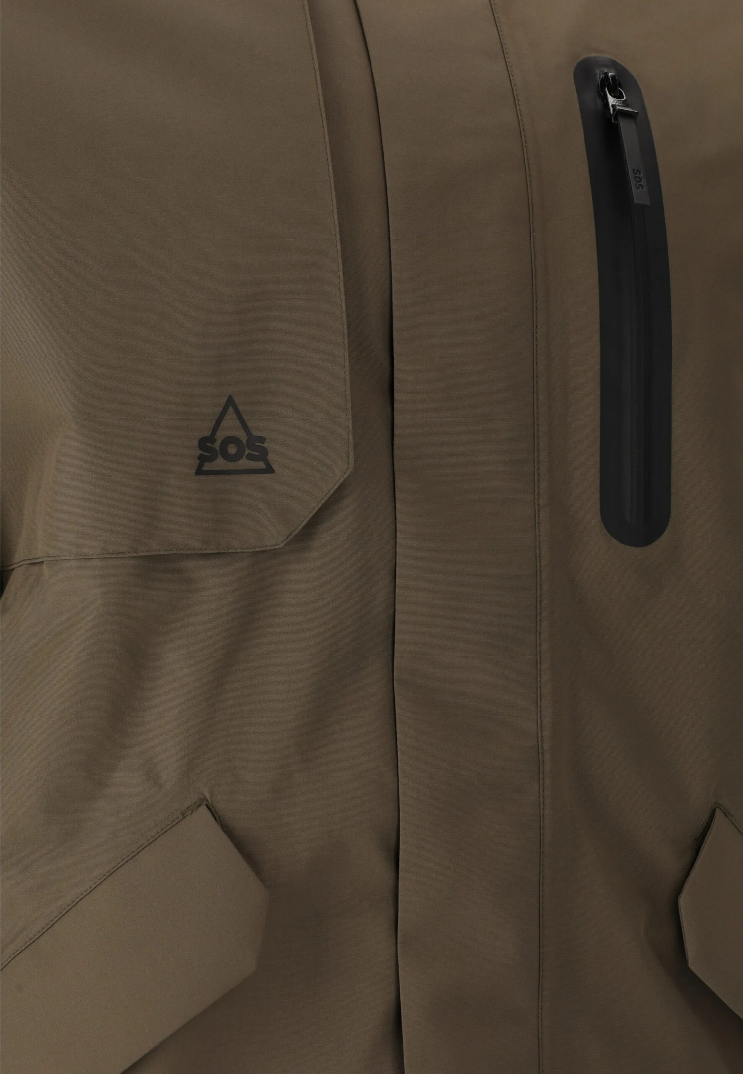 SOS Parkas Winterparka Melbun Heren Olijfgroen 8 SOS Parkas Winterparka Melbun Heren Olijfgroen - Afbeelding 6