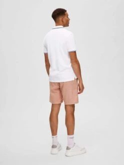 Selected Homme Polos Shirt Dante Heren Wit -Herenkleding Winkel ac27ed30ad2215b33fe3bd1f5b960154