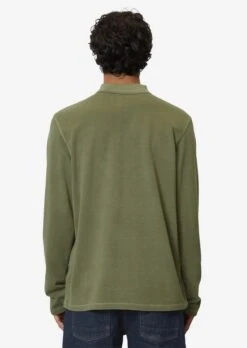 Marc O'Polo Longsleeves Shirt Heren Groen -Herenkleding Winkel acd9393218d2cdabf1f16ce6ef1c6471