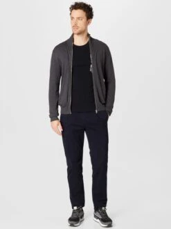 Jack & Jones Vesten Gebreid Vest EMIL Heren Donkergrijs -Herenkleding Winkel ad7136435973764d9dfe3c2e3169b7c4