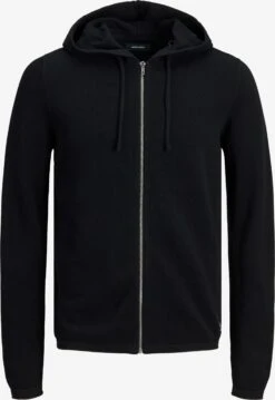 Jack & Jones Vesten Gebreid Vest Hill Heren Zwart