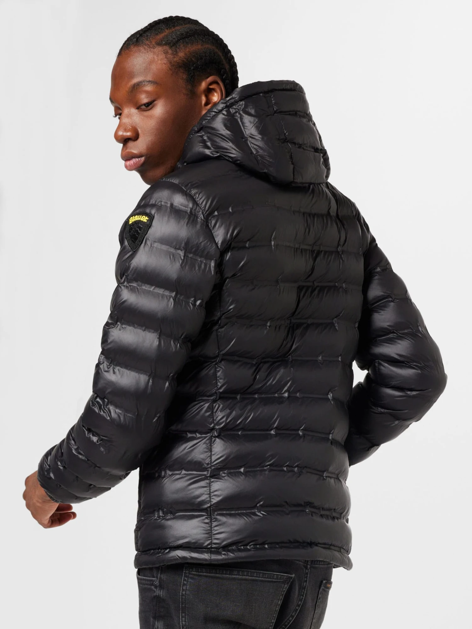 Winterjassen Winterjas Heren Zwart 6 Winterjassen Winterjas Heren Zwart - Afbeelding 4